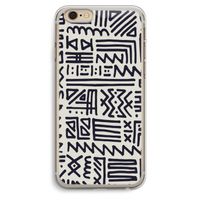 Marrakech print: iPhone 6 Plus / 6S Plus Transparant Hoesje