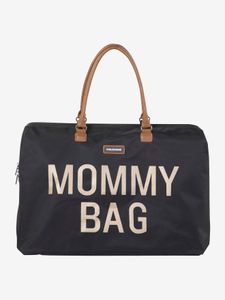 Luiertas Mommy Bag large CHILDHOME zwart goud