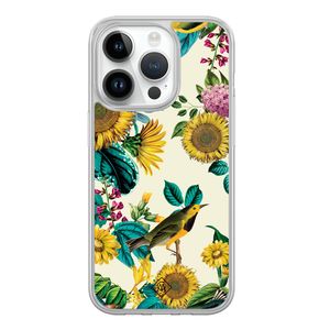 iPhone 14 Pro hybride hoesje - Sunflowers