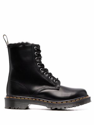 Dr. Martens bottines 1460 Serena Atlas à lacets - Gris