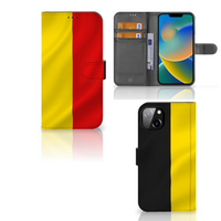 iPhone 14 Plus Bookstyle Case Belgische Vlag