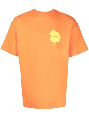 OBJECTS IV LIFE t-shirt à slogan imprimé - Orange