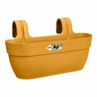 Hangende plantenbak Elho Geel Plastic 24 x 46 x 26,5 cm