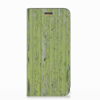 Motorola Moto E5 Play Book | Wallet Case | Green Wood