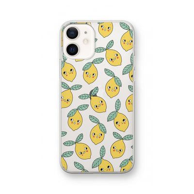 Citroenen: iPhone 12 Transparant Hoesje