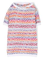 Missoni Kids robe à logo imprimé - Blanc - thumbnail