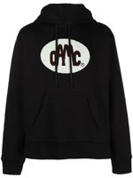 OAMC hoodie à patch logo - Noir - thumbnail