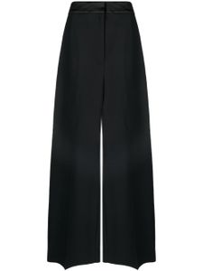 KHAITE pantalon palazzo à taille haute - Noir