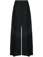 KHAITE pantalon palazzo à taille haute - Noir