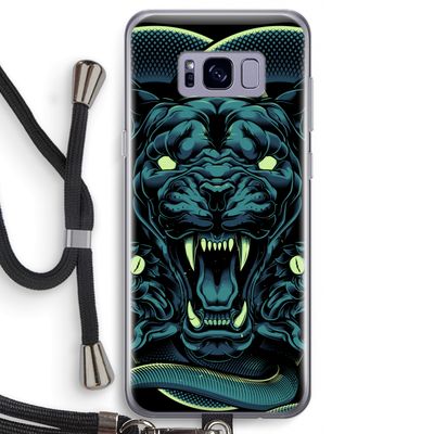 Cougar and Vipers: Samsung Galaxy S8 Transparant Hoesje met koord