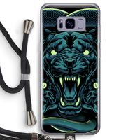 Cougar and Vipers: Samsung Galaxy S8 Transparant Hoesje met koord