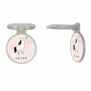 Zilveren telefoon ring houder - I'm fab