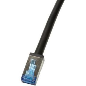 LogiLink CQ7143S netwerkkabel 50 m Cat6a S/FTP (S-STP) Zwart