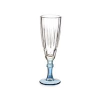 Champagneglas Exotic Kristal Blauw 6 Stuks (170 ml) - thumbnail