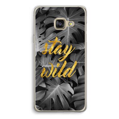 Stay wild: Samsung Galaxy A3 (2016) Transparant Hoesje