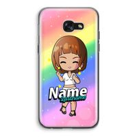 Chibi Maker vrouw: Samsung Galaxy A5 (2017) Transparant Hoesje