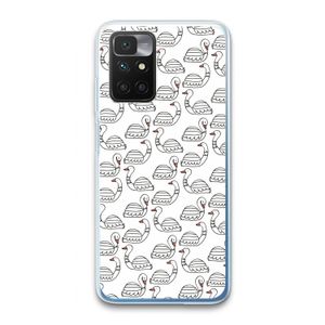 Zwanen: Xiaomi Redmi 10 Transparant Hoesje