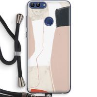 Lava: Huawei P Smart (2018) Transparant Hoesje met koord
