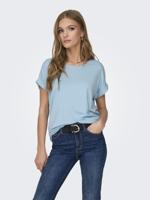 Only Onlmoster S/s O-neck Top Noos Jrs T-shirt Korte Mouw Clear Sky