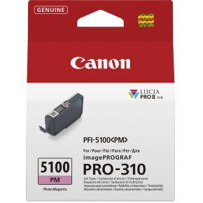 Canon PFI-5100 PM inktcartridge 1 stuk(s) Origineel Foto magenta
