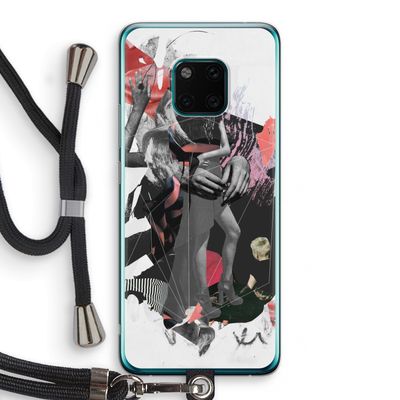 Dissimulation du réel: Huawei Mate 20 Pro Transparant Hoesje met koord