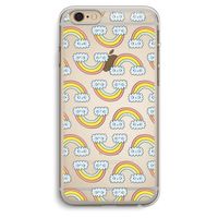 Regenboog: iPhone 6 Plus / 6S Plus Transparant Hoesje