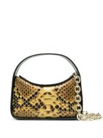 STAND STUDIO mini sac Millie à imprimé peau de serpent - Tons neutres
