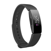 Fitbit Inspire 1 / HR / Ace 2 siliconen bandje - Maat: Large - Zwart