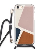 Geo #2: iPhone 8 Transparant Hoesje met koord
