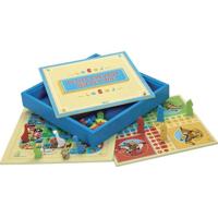 THE PLAYING TREE - 66310 - KLEINE PAARDEN EN GANZEN SPELLEN - HOUTEN DOOS