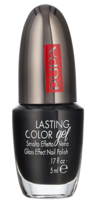 Pupa Milano - Pupa Lasting Color Gel Glass Effect Nail Polish 5 ml 052 Deep Darkness Nagellak Dames