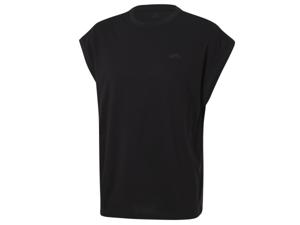 CRIVIT Heren sportshirt (korte mouwen/zwart, M)