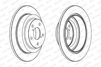 Ferodo Remschijf DDF678C