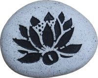 Gelukssteen Lotus (8 cm)