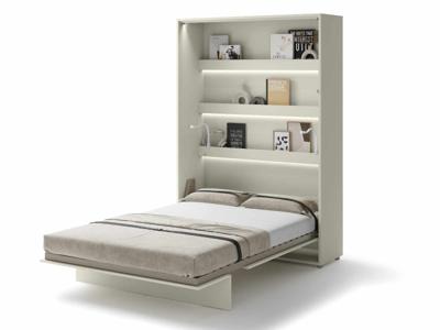 Opklapbed CONCEPTION PRO 140x200 cm kasjmier (verticaal) zonder kasten met matras