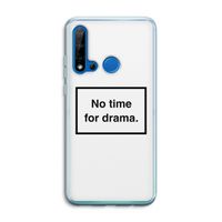 No drama: Huawei P20 Lite (2019) Transparant Hoesje