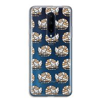 Slapende poes: OnePlus 7 Pro Transparant Hoesje