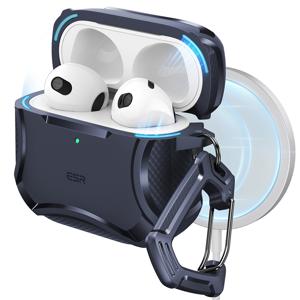 AirPods 4 Cyber Tough Case (HaloLock) Dark Blue