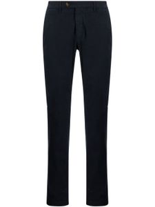 Canali pantalon chino à coupe droite - Bleu