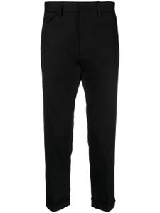 Low Brand pantalon de costume à coupe fuselée - Noir