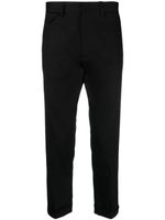 Low Brand pantalon de costume à coupe fuselée - Noir