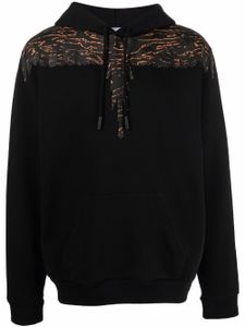 Marcelo Burlon County of Milan hoodie à imprimé Camouflage Wings - Noir