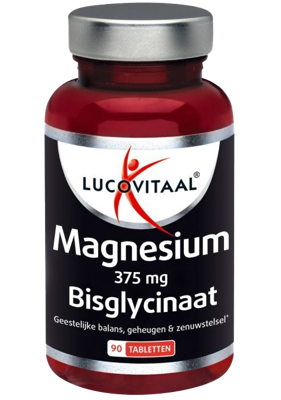 Lucovitaal Magnesium 375mg Bisglycinaat Tabletten