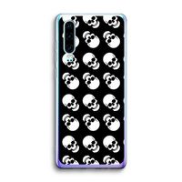 Musketon Skulls: Huawei P30 Transparant Hoesje