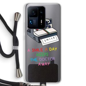 Smile: Xiaomi Mi Mix 4 Transparant Hoesje met koord