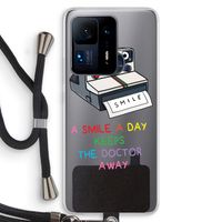 Smile: Xiaomi Mi Mix 4 Transparant Hoesje met koord
