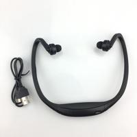S9 draadloze sport Bluetooth oortelefoon voor iPhone Huawei XiaoMi telefoon ondersteuning TF/SD-kaart & microfoon (zwart)