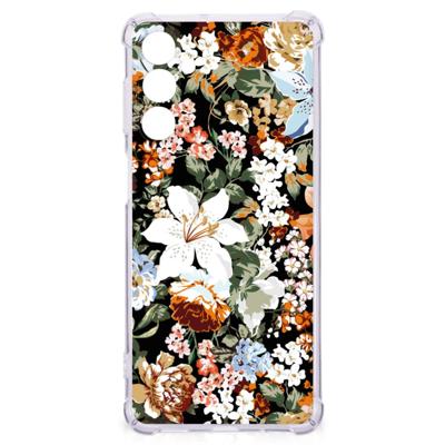 Case voor Samsung Galaxy M54 Dark Flowers