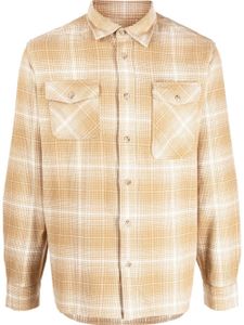 Woolrich chemise boutonnée à carreaux - Jaune