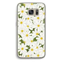 Summer Daisies: Samsung Galaxy S7 Transparant Hoesje